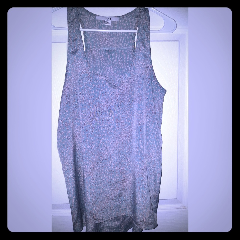 Mint Green and Tan Tank (XXI) SM